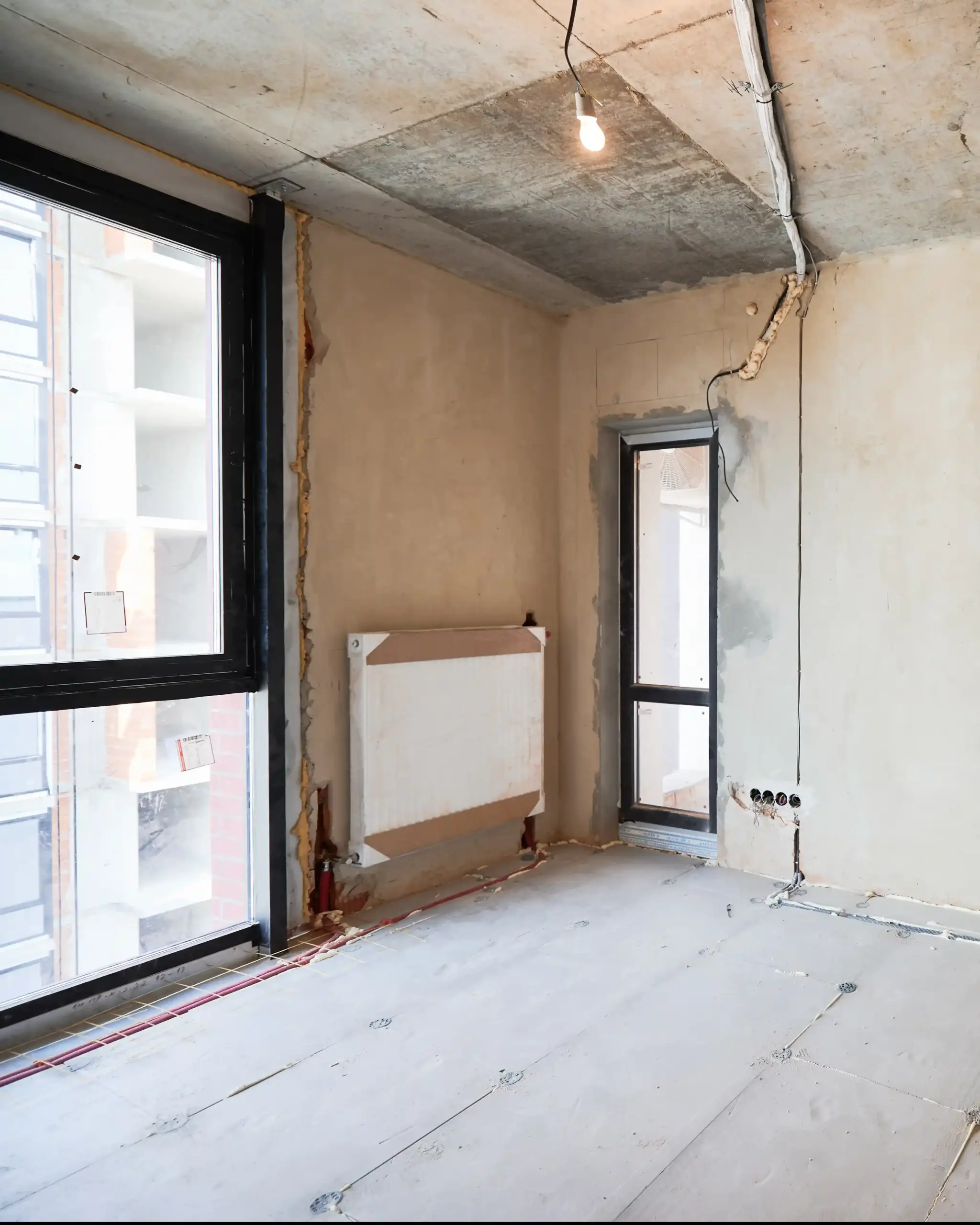 Renovation of a room